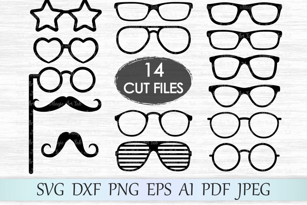 Download Glasses svg, Glasses clipart, Glasses s | Design Bundles