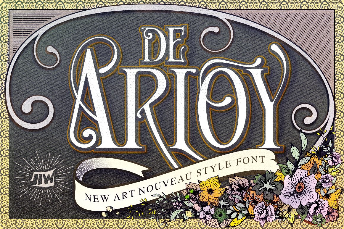De Arloy Typeface example image