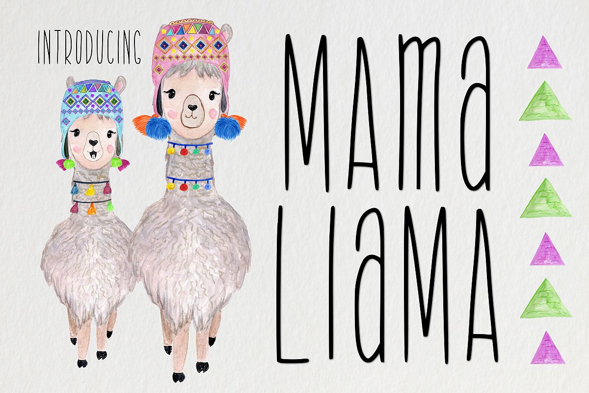 Mama Llama example image