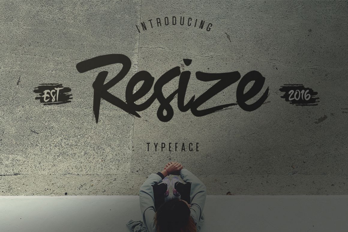 Resize Typeface example image
