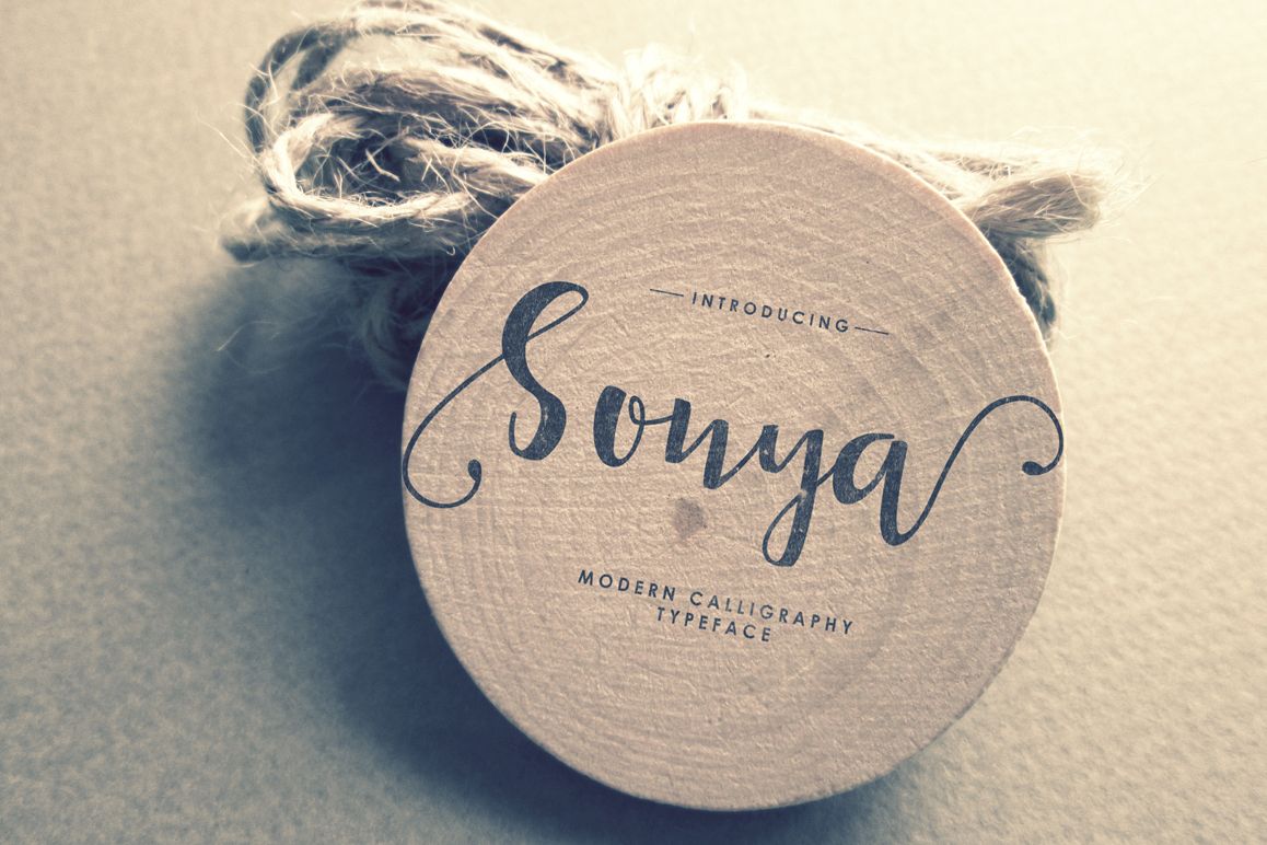 Font title