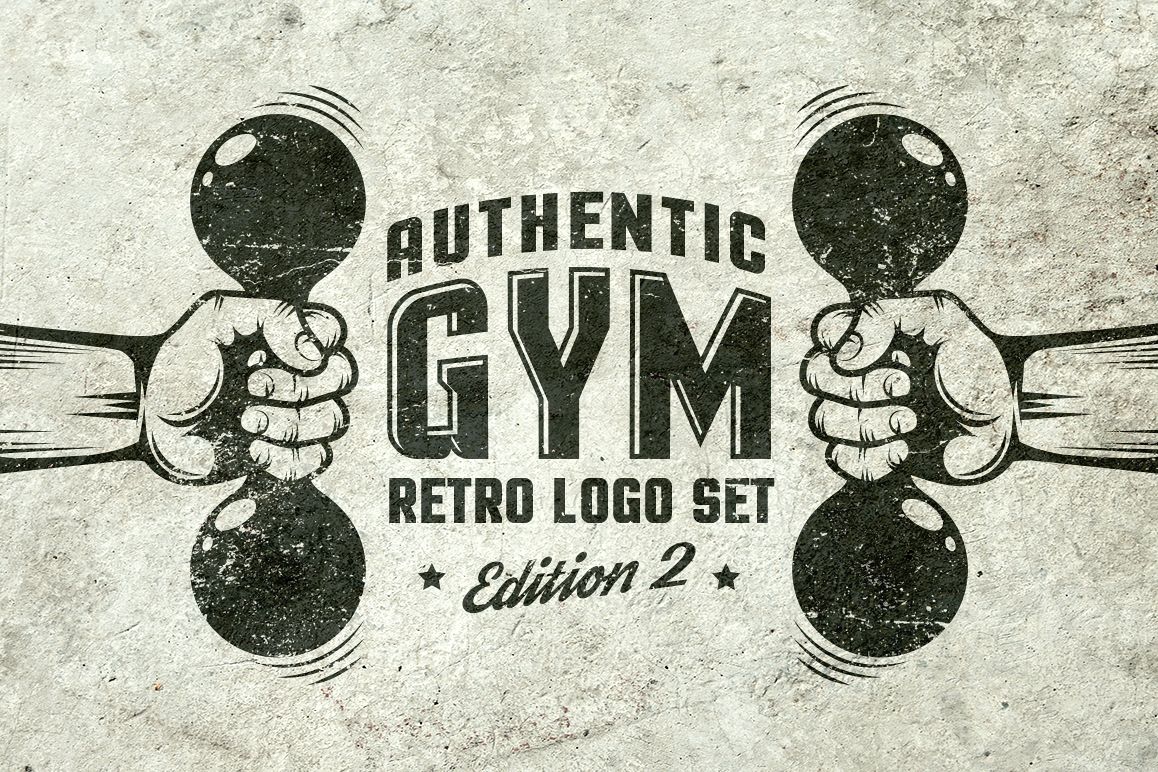 Gym Retro Logo 2 example image