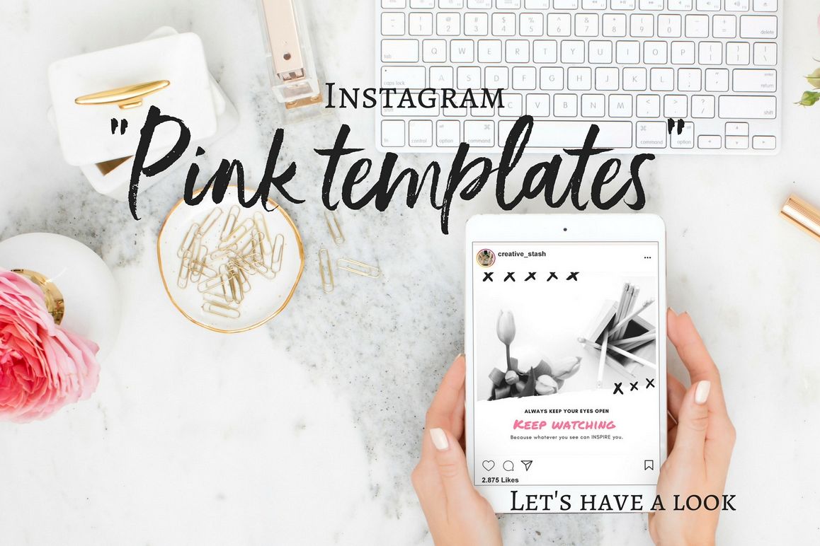 Instagram bundle Pink passion example image