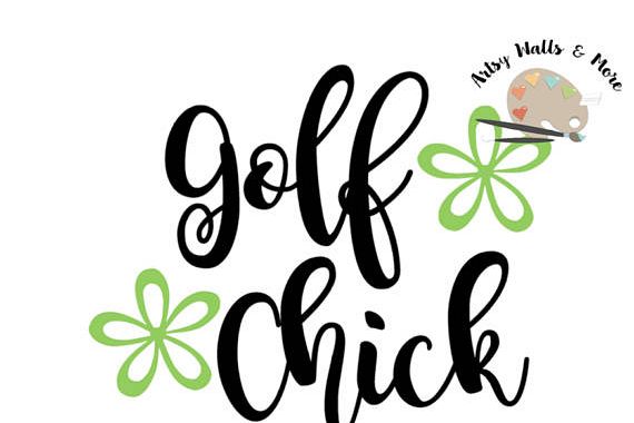 Download Golf Chick svg, cut file, png jpg file, | Design Bundles