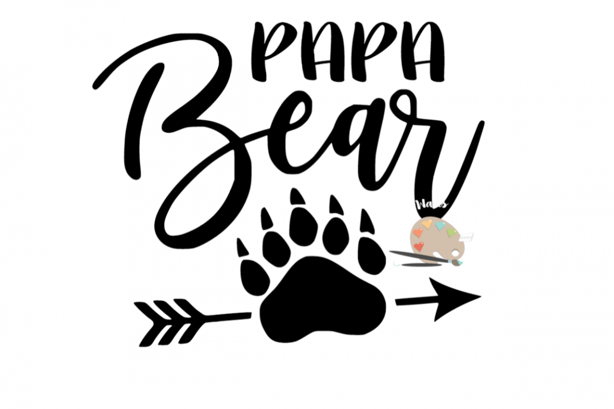 Download Papa Bear svg Papa Bear claw arrow svg | Design Bundles