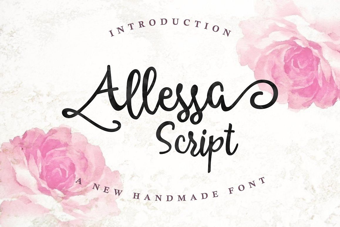 Allessa Script example image