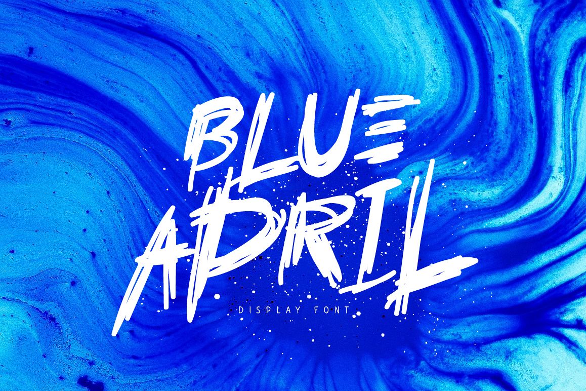 Blue April example image