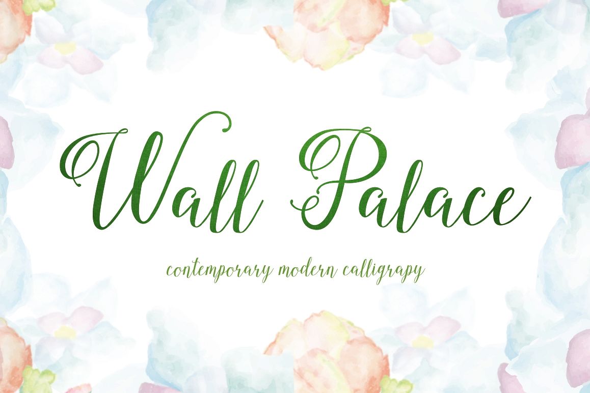 Free Wallpalace Script Script Fonts