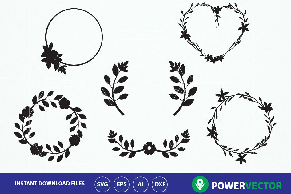 Free Free 76 Flower Svg Wreath SVG PNG EPS DXF File