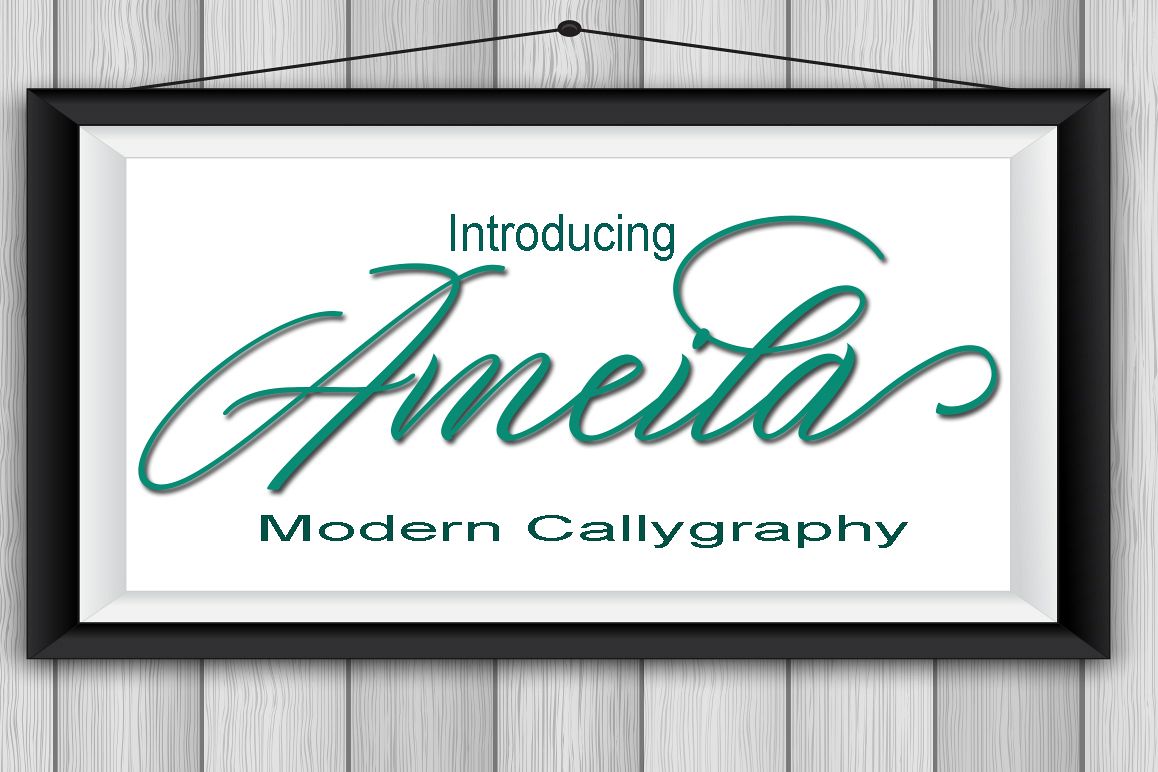 Ameila Script example image