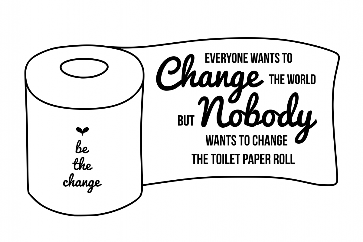 Download Bathroom svg, be the change svg, change | Design Bundles