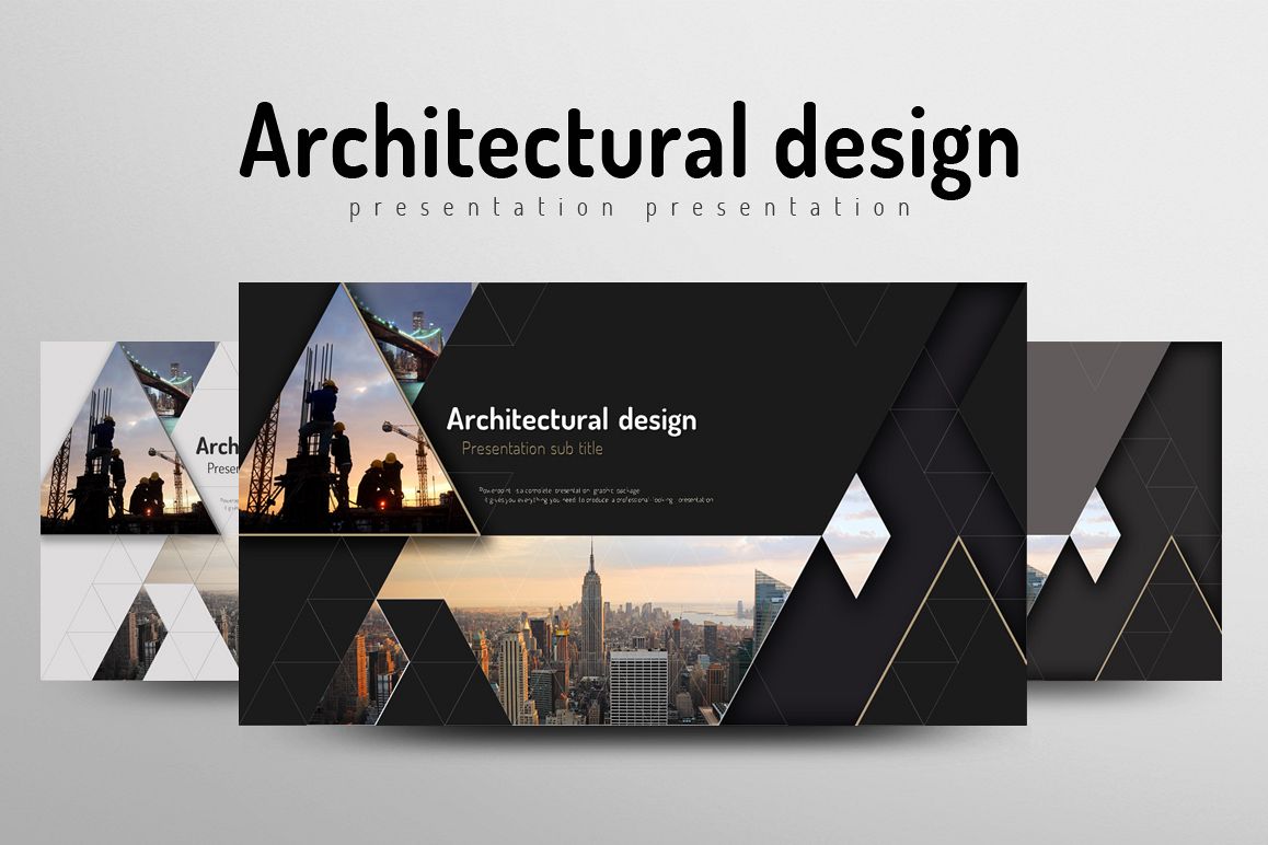 Architecture Powerpoint Template By Goo Design Bundles