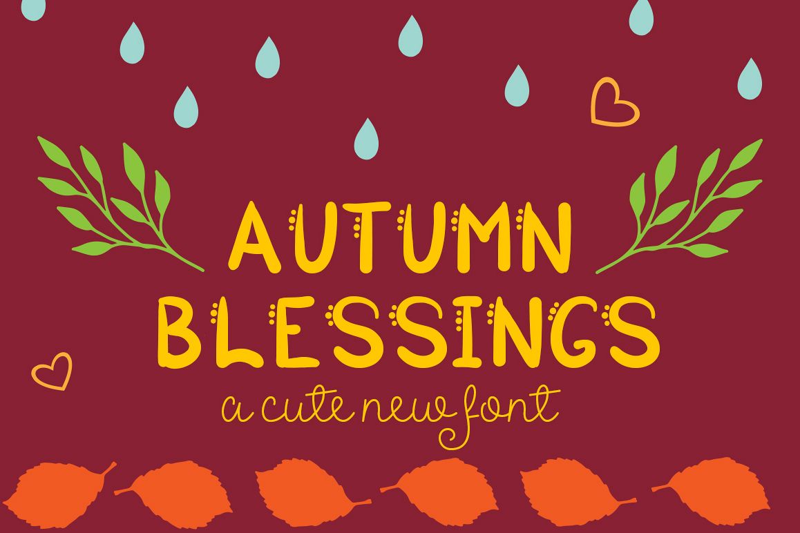 Autumn Blessings example image