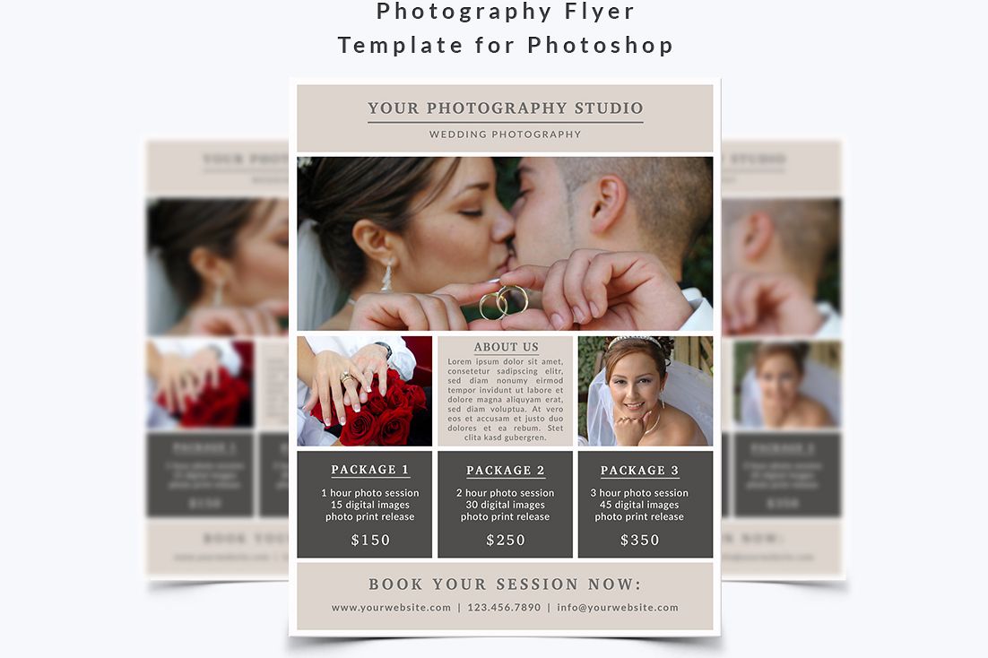 Photography Flyer Template example image