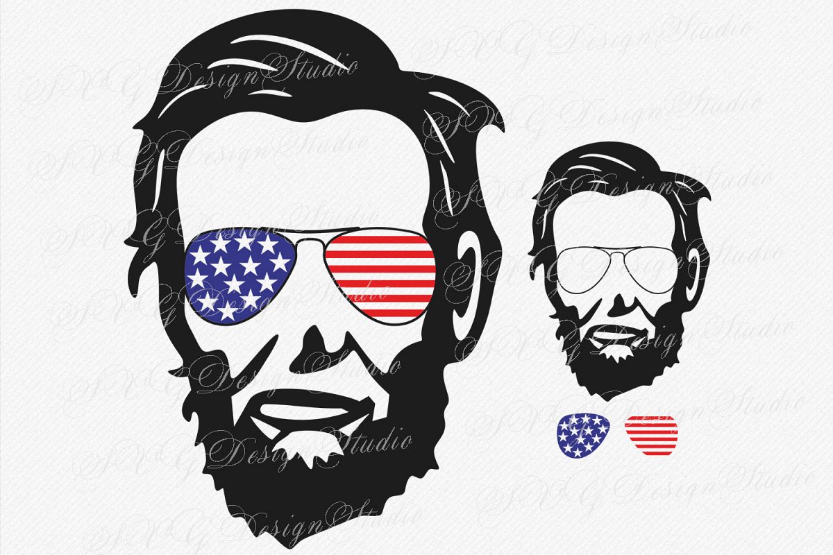 Download Abraham Lincoln Head, SVG Vector file, | Design Bundles
