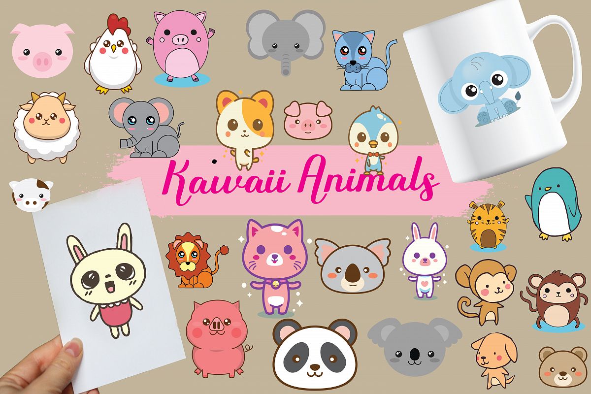 kawaii animals,kawaii,animals,forest animals,forest,animals,animal,fox,owl,bear,kawaii example image
