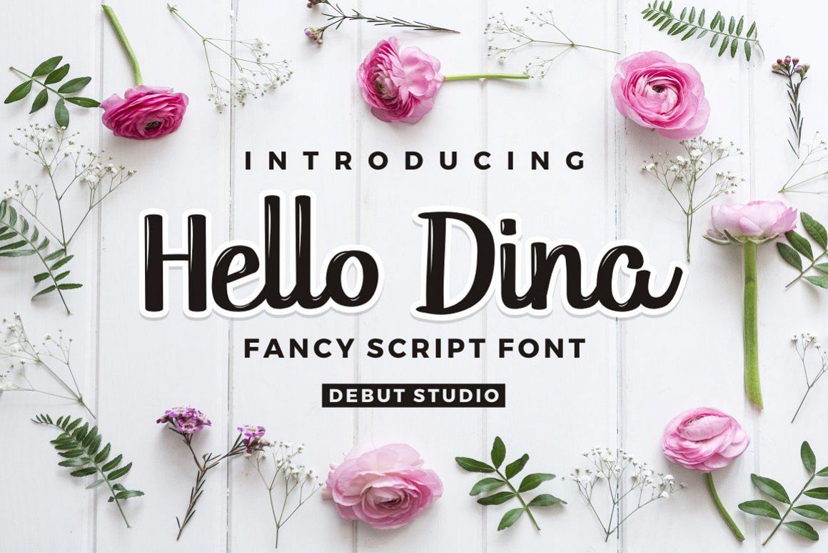Hello Dina Script example image