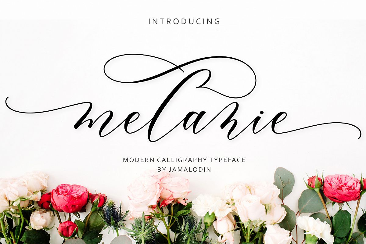 Melanie Script (30% Off) example image