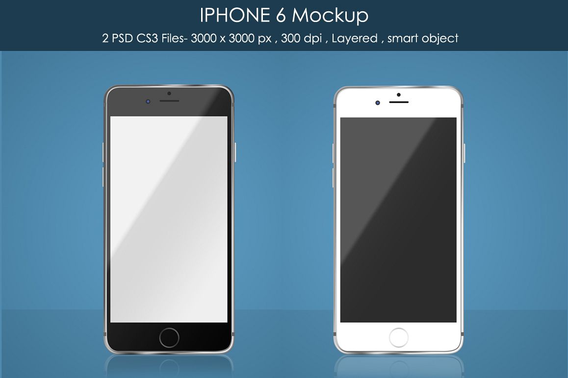 IPHONE 6 Mockup example image