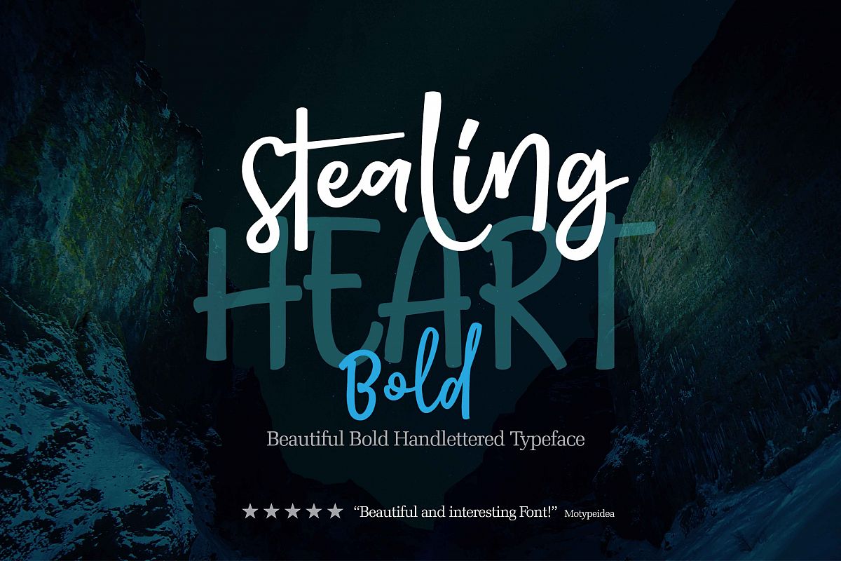 STEALING HEART BOLD example image