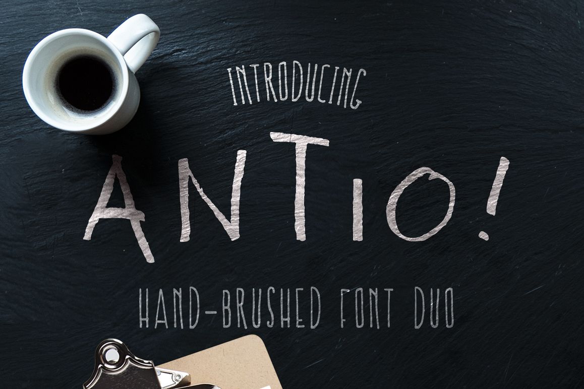 ANTIO! Prokopis | Font Duo example image