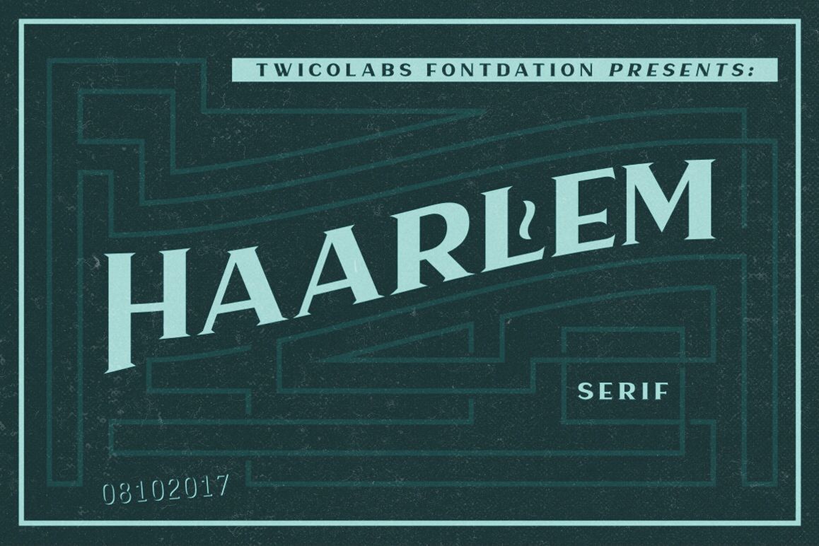 Haarlem Serif example image