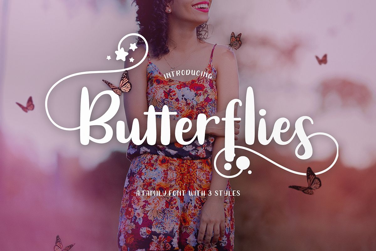 Butterflies example image