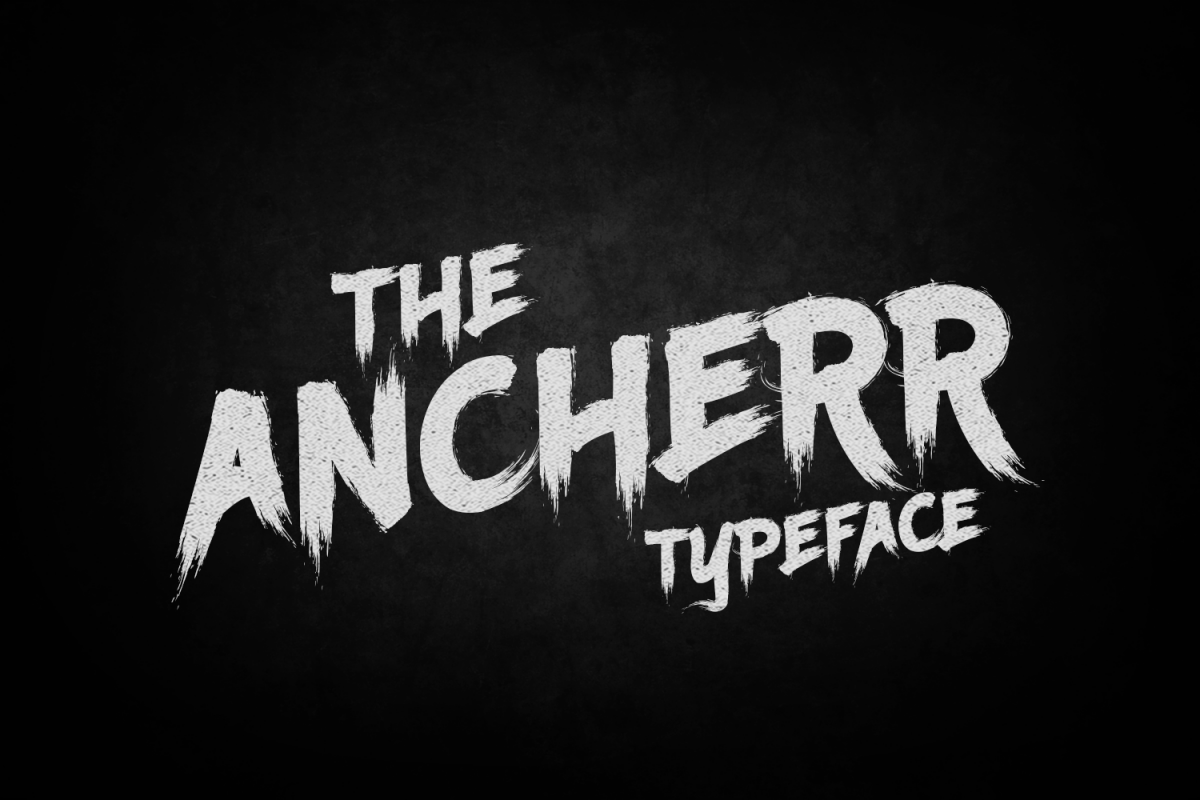 Ancherr Typeface example image