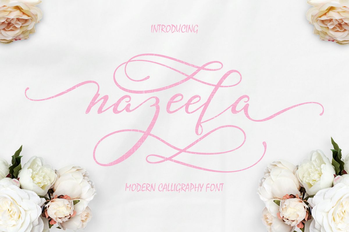 Nazeefa Script Font ( February Sale ) example image