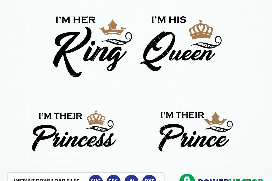 Free Free King Queen Svg Free 815 SVG PNG EPS DXF File