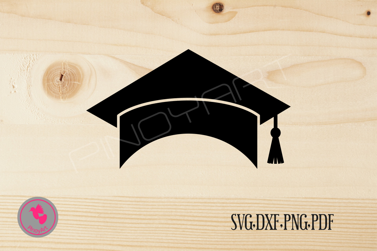 Download graduation cap svg,graduation cap dxf f | Design Bundles