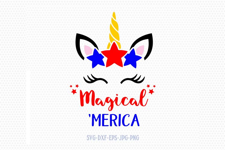 Download Magical merica svg, unicorn svg, patrio | Design Bundles