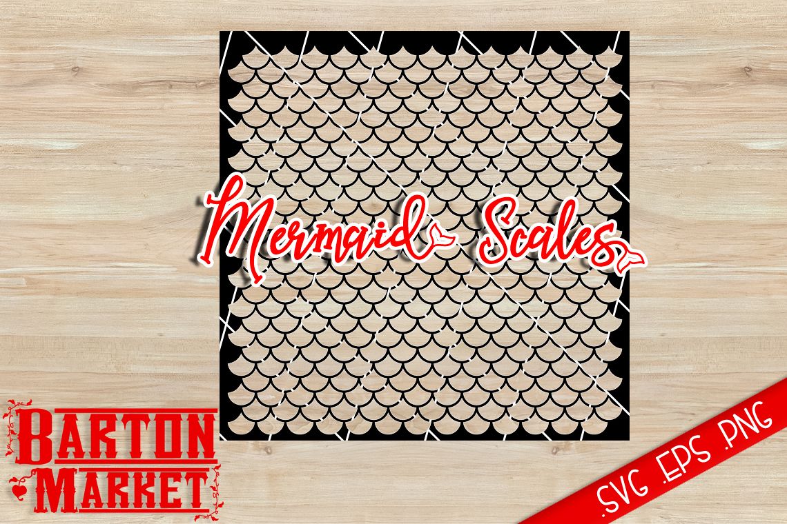 Mermaid Scales SVG / EPS / PNG example image