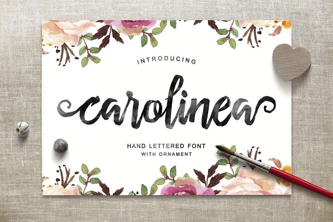 Carolinea Typeface example image