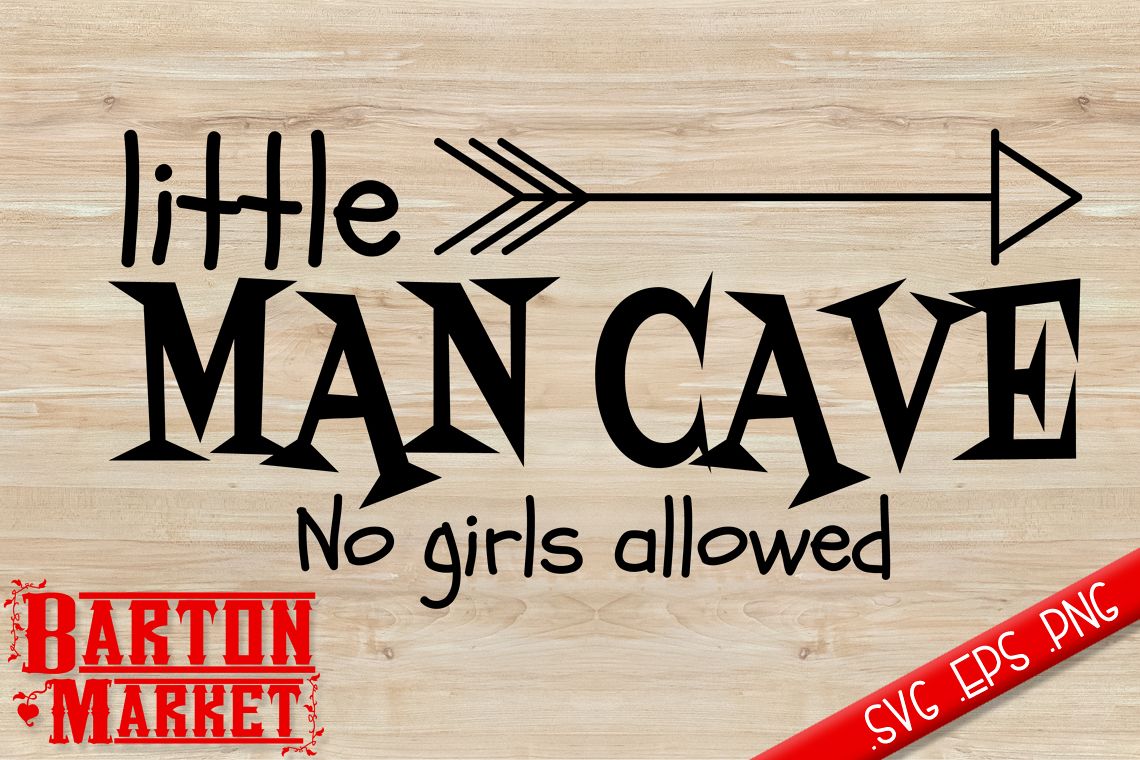 Little Mancave SVG EPS PNG example image