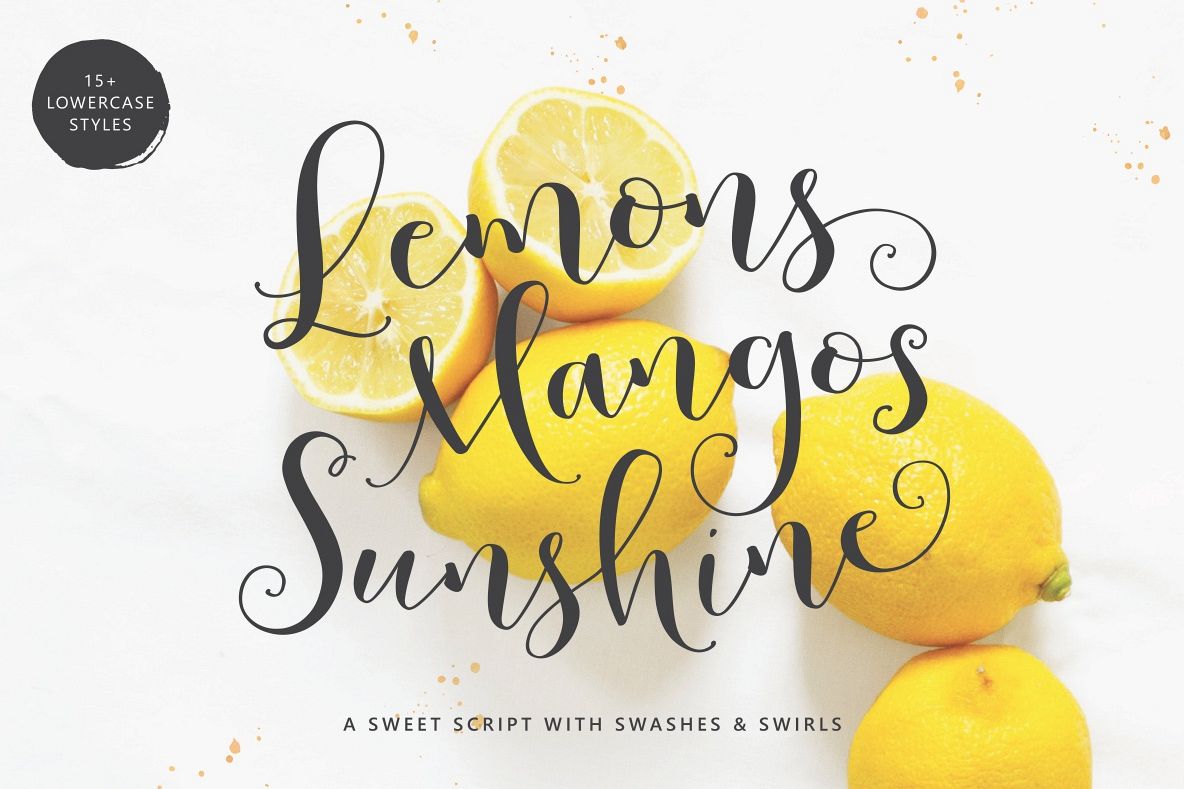 Lemons Mangos Sunshine example image