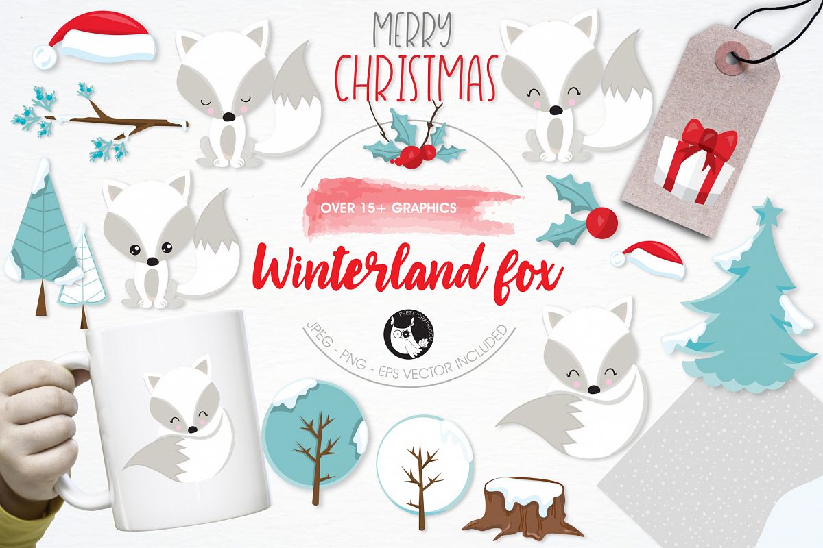 Winterland Fox graphics and illustrations example image