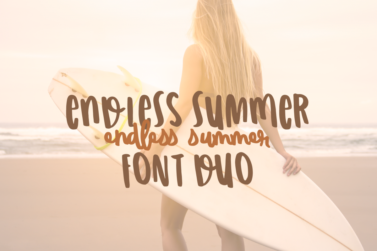 Endless Summer Font Duo example image