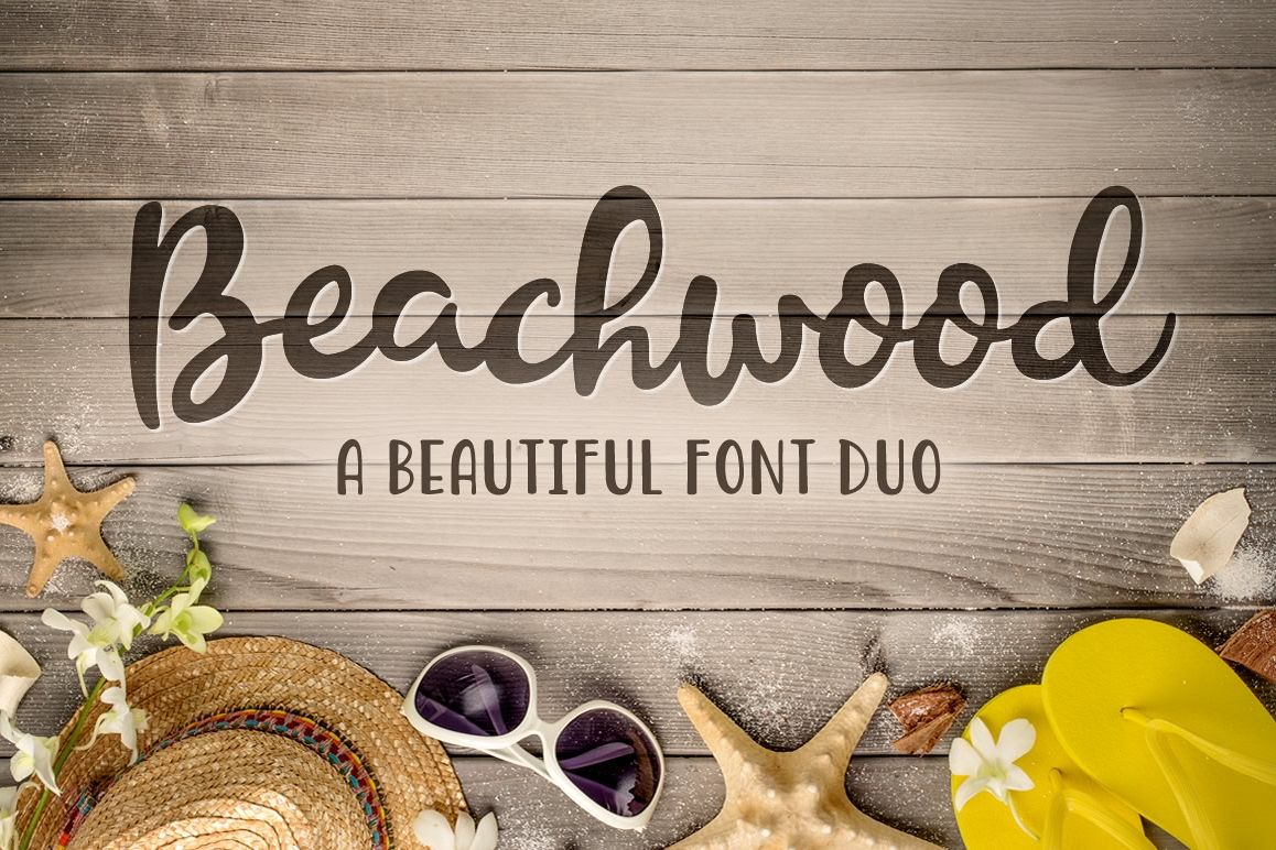 Beachwood Font Duo example image