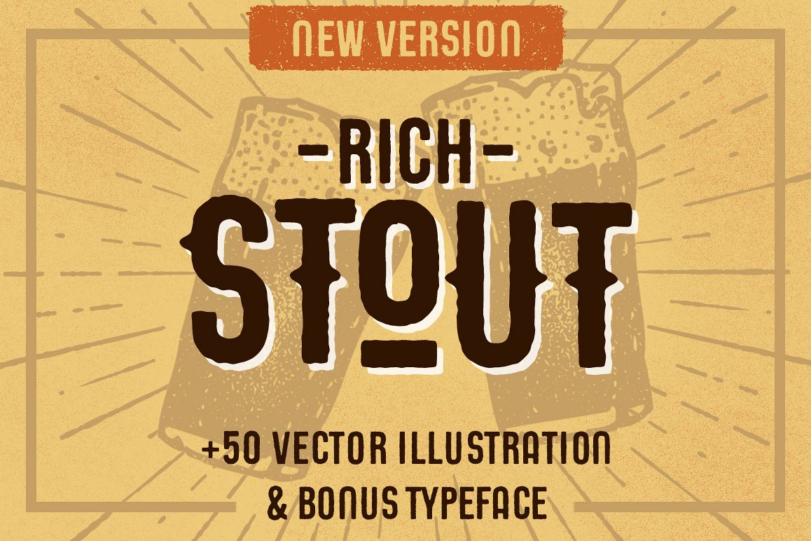STOUT Typeface example image