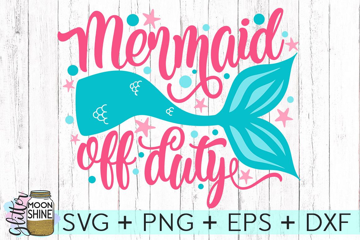 Download Mermaid Off Duty DXF PNG EPS Cutting Fi | Design Bundles