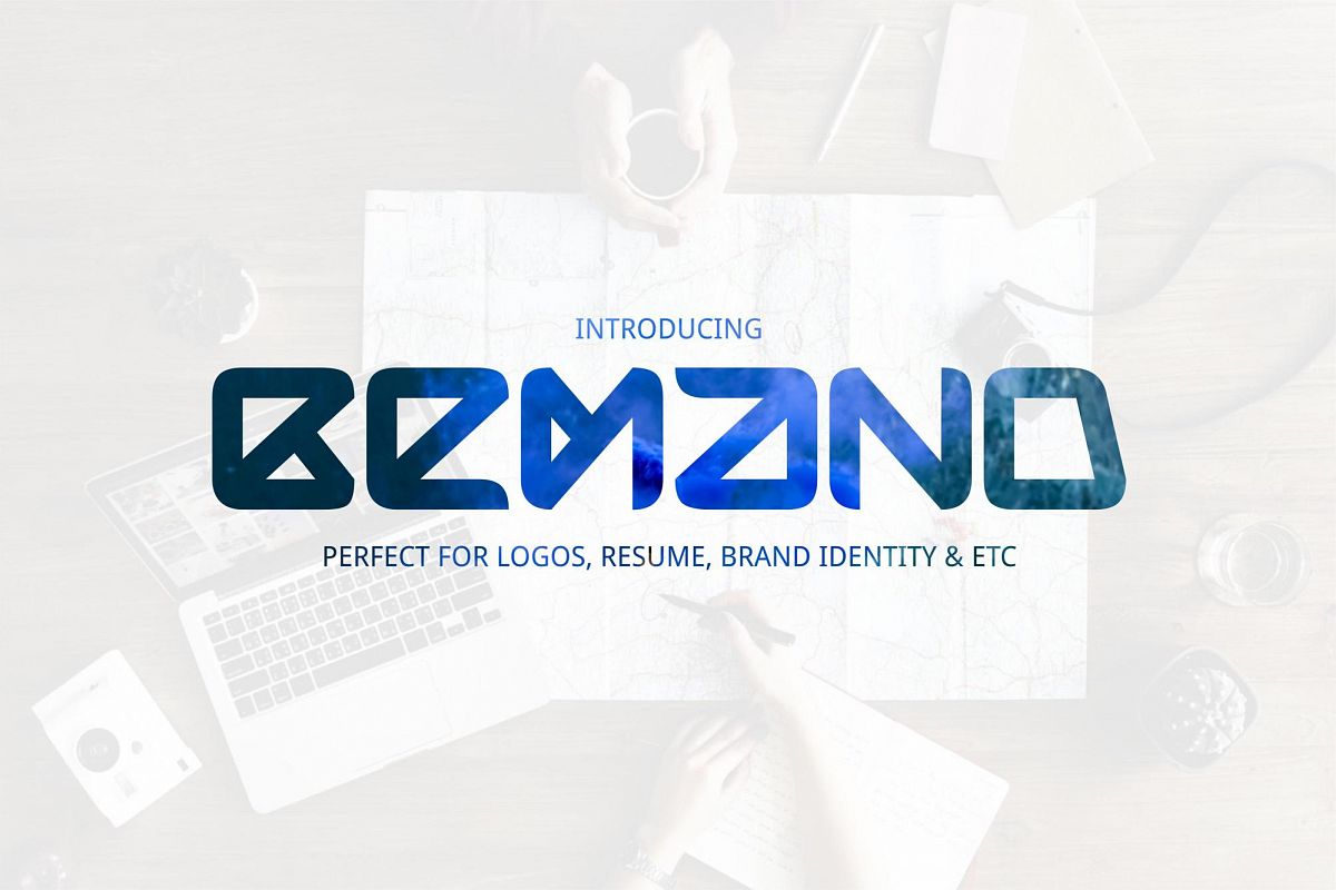 Bemand | A Brand Identity Font example image