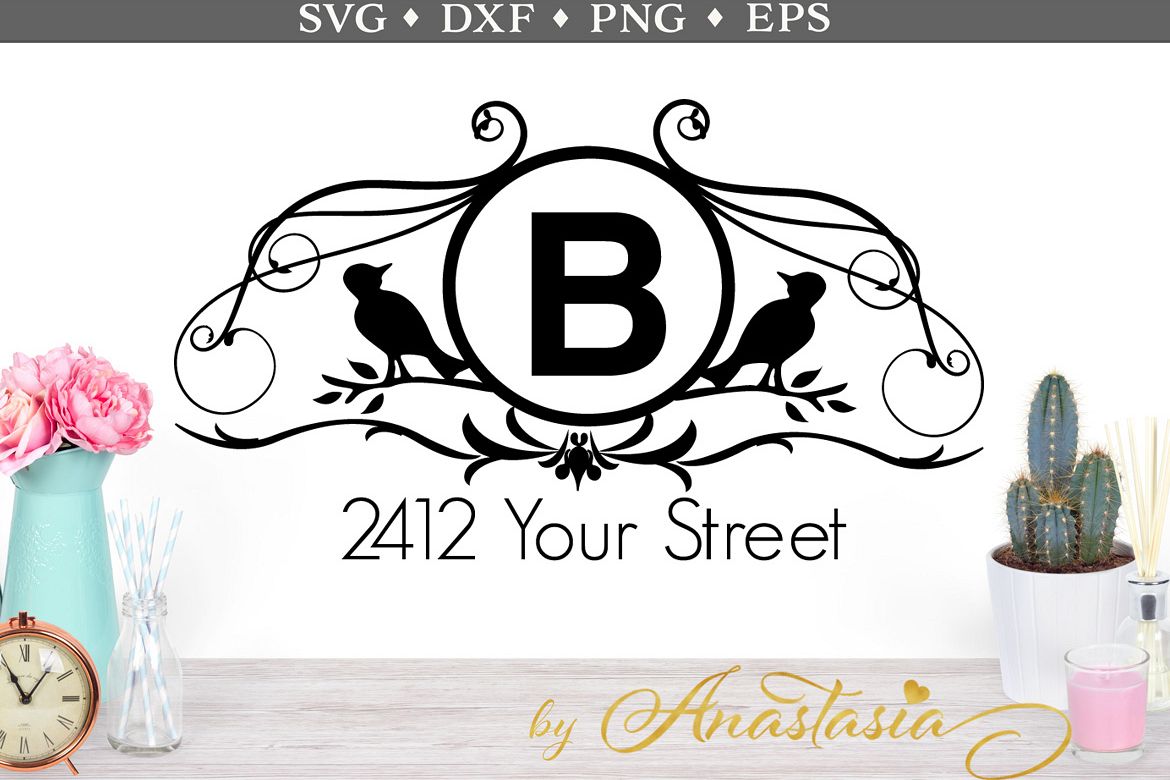 Download Mailbox Decal SVG cut file by Anastasia | Design Bundles