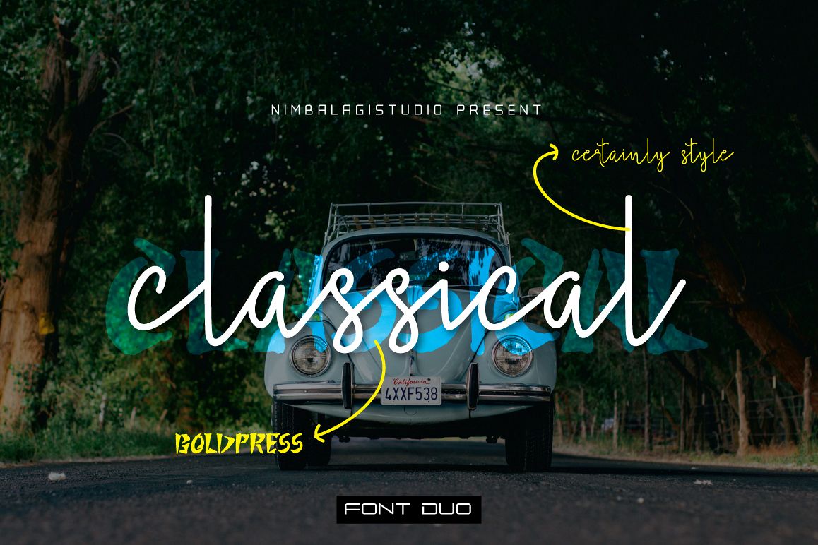 Classical - Font Duo example image