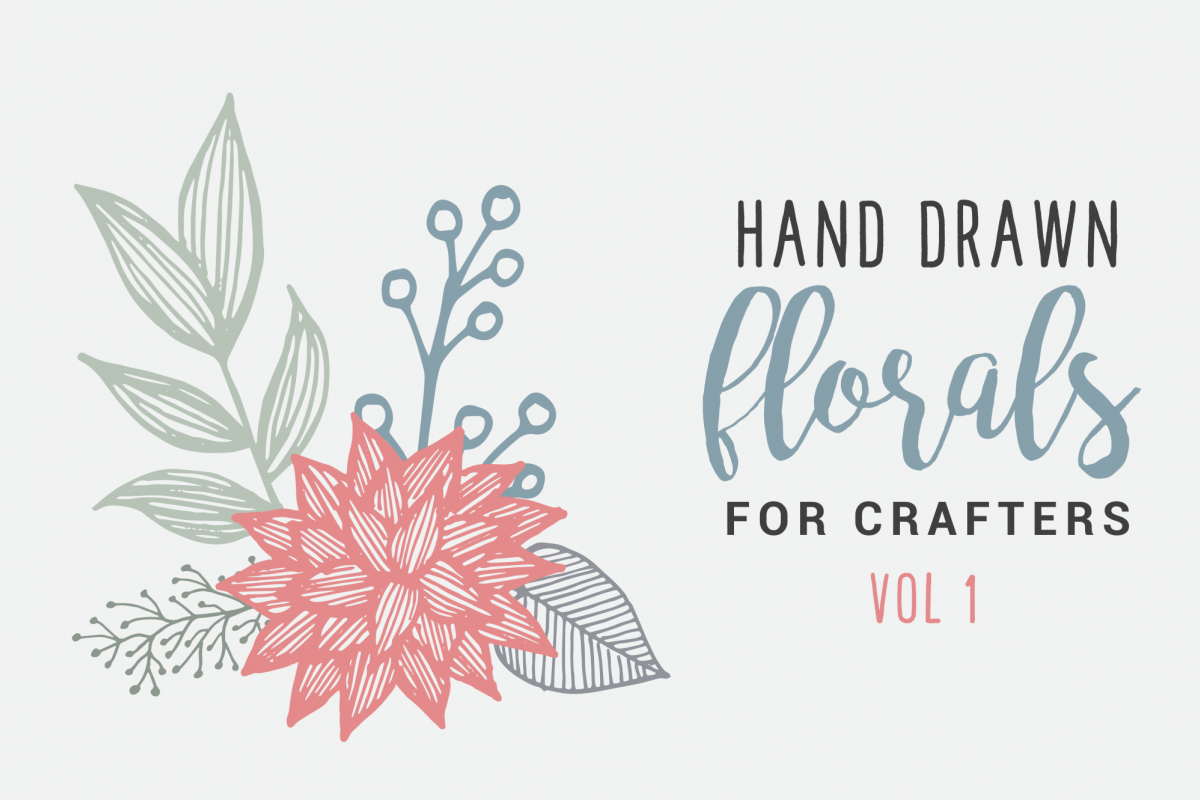 Hand Drawn Florals for Crafters example image