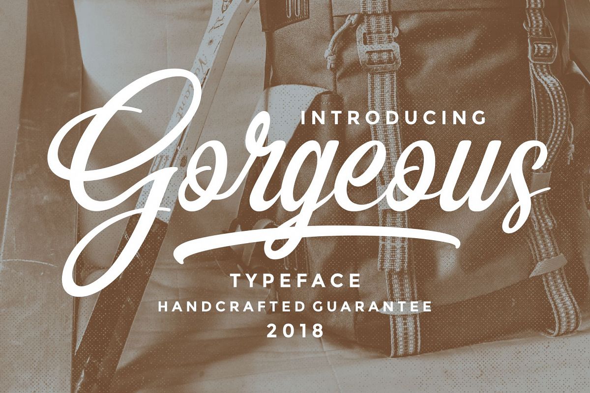 Gorgeous Script example image