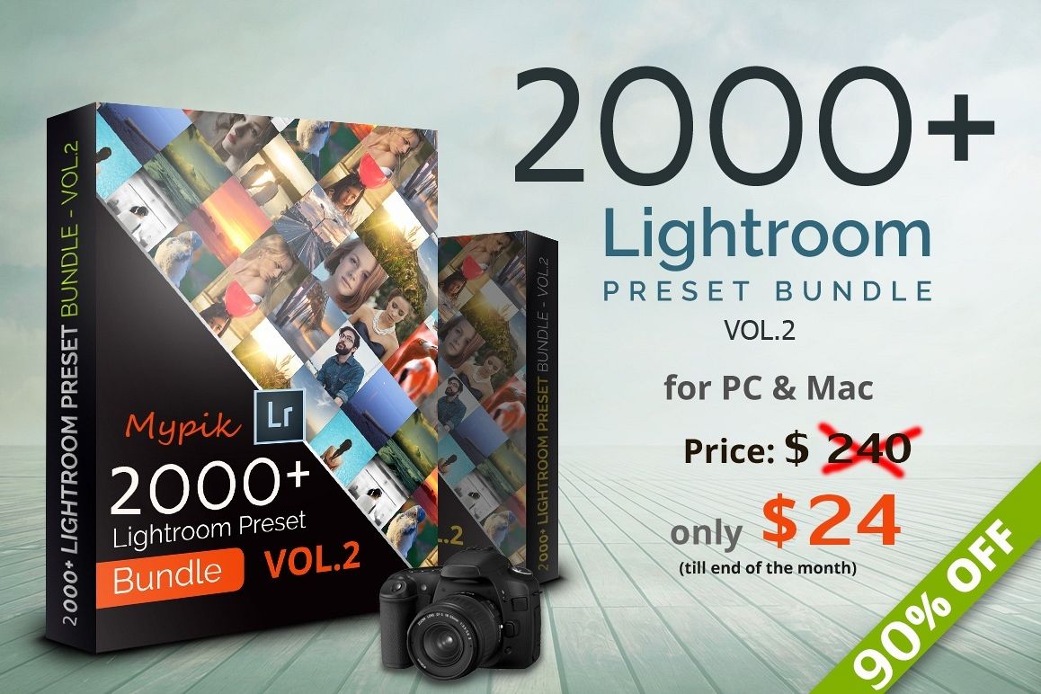 2000 Lightroom Presets Bundle example image