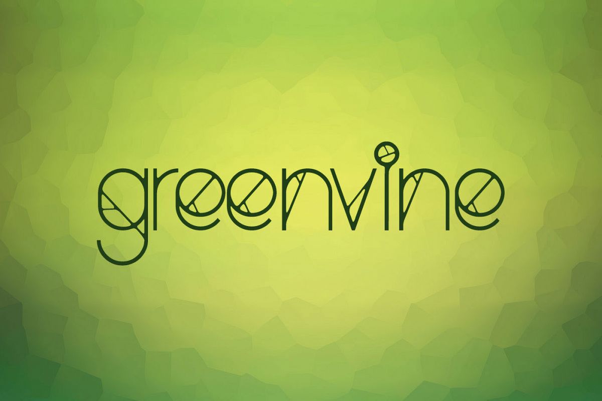 Free Greenvine Display Script Fonts