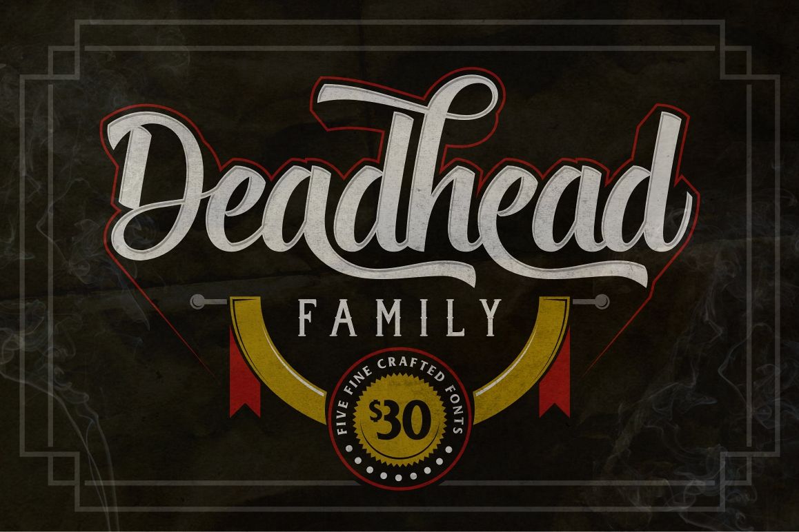 Deadhead Typeface Family example image