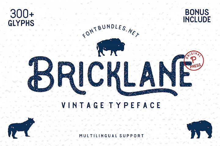 Free Bricklane Bonus Script Fonts